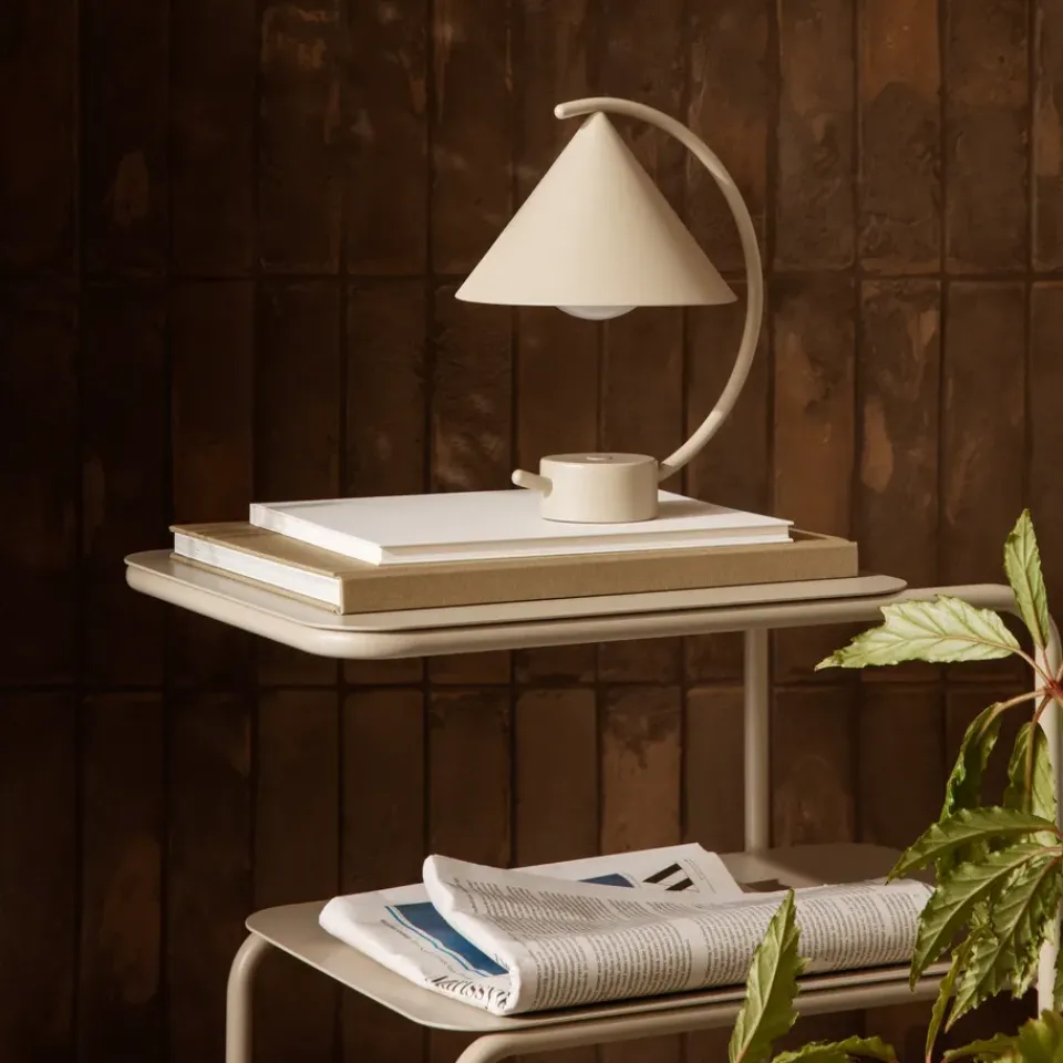 Ferm Living Table For Outdoor Use*Level side table, Cashmere Beige