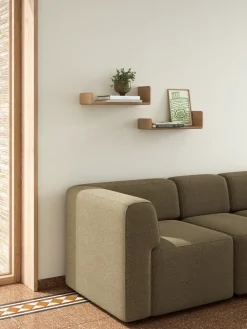 Andersen Furniture Shelves & Shelving Systems*Level wall shelf, Oak, 55x18x9 cm Beige
