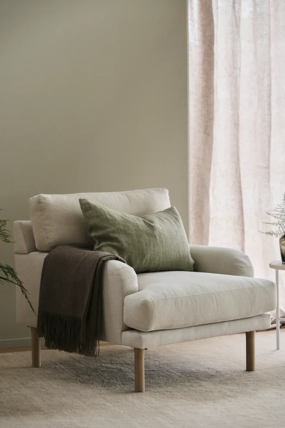 1898 Armchairs & Footstools*Lidnäs armchair, Caleido Beige