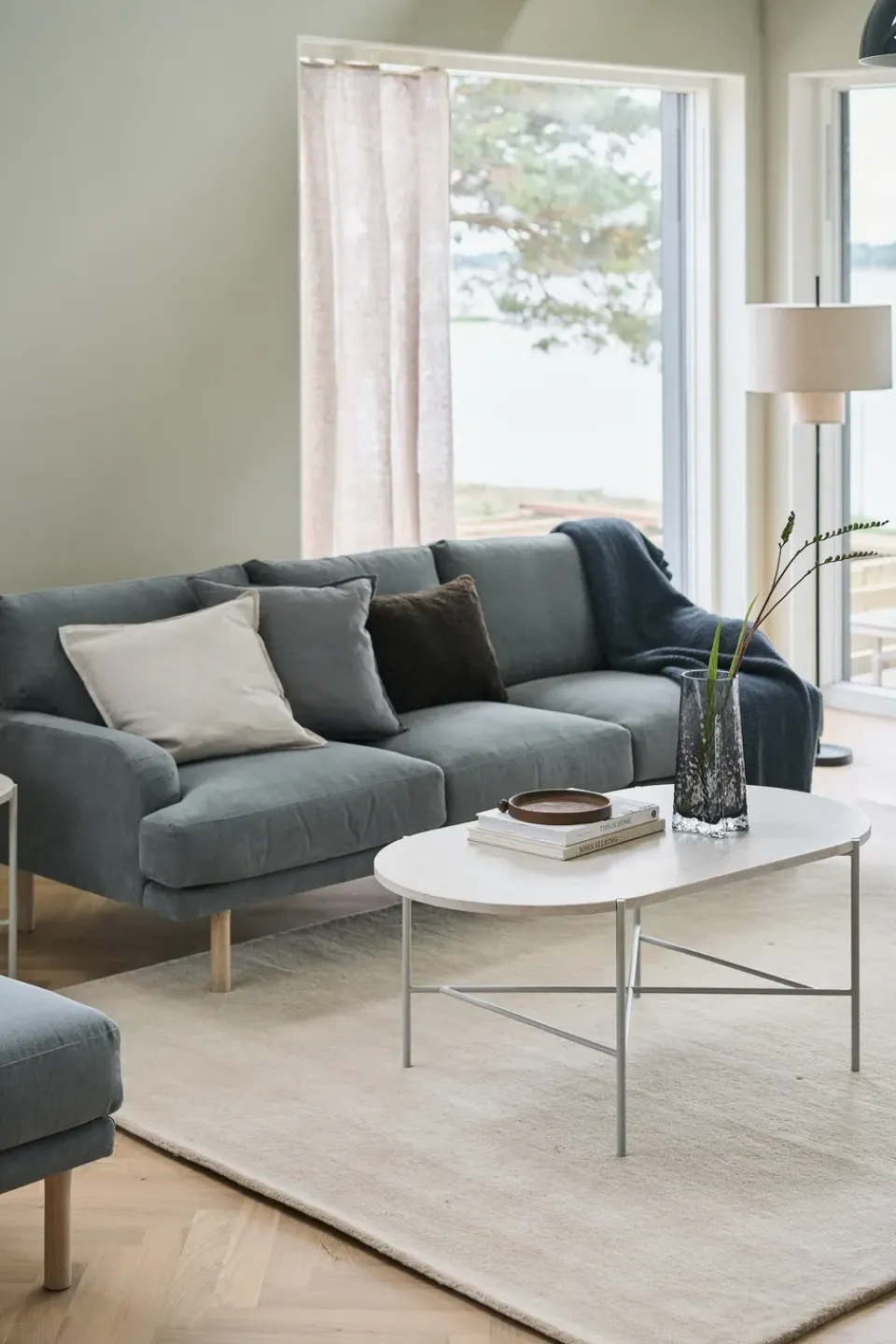 1898 Sofas*Lidnäs 3-seater sofa, Caleido dark Grey