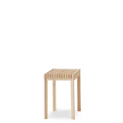 Form & Refine Stools*Lightweight stool 40x45 cm, White oak Beige