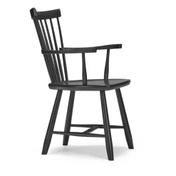 Stolab Chairs*Lilla Åland armchair, (beech) Black