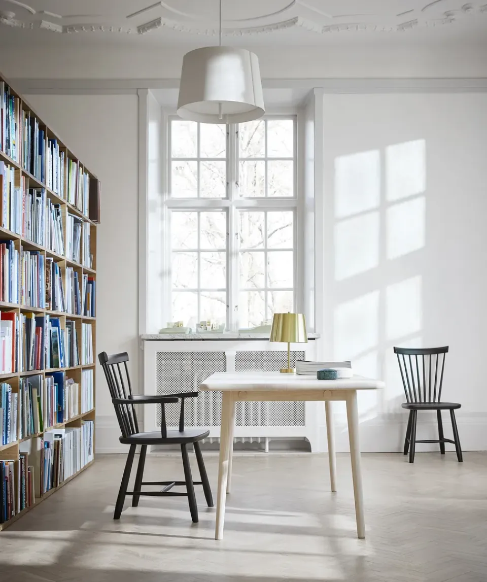 Stolab Chairs*Lilla Åland armchair, (beech) Black