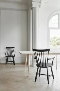 Stolab Chairs*Lilla Åland armchair, Lava (beech) Turquoise