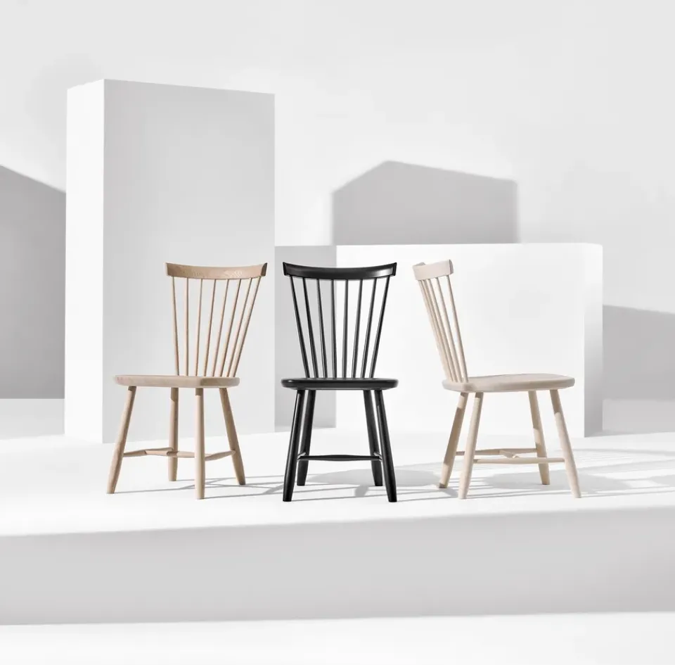 Stolab Chairs*Lilla Åland chair, (beech) Black
