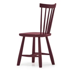 Stolab Children's Chairs|Children's Chairs*Lilla Åland children's chair birch 33 cm, Lingon 19 Red
