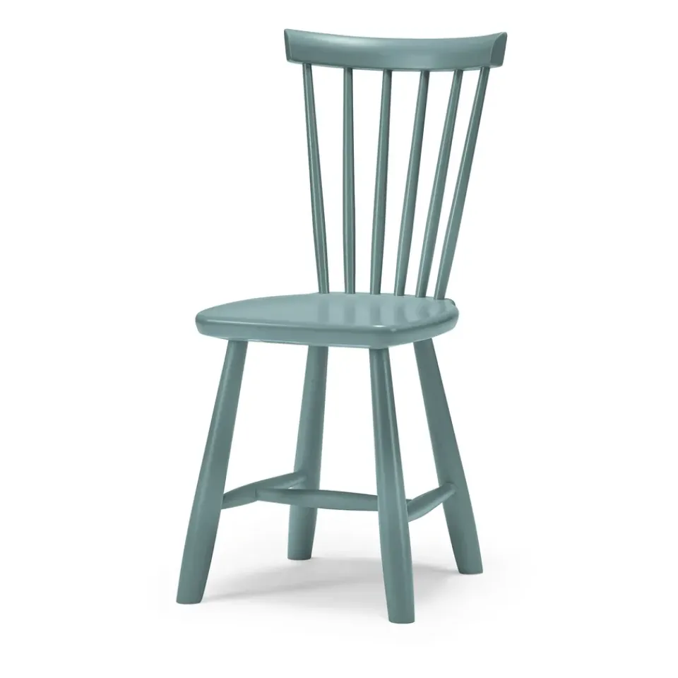 Stolab Children's Chairs|Children's Chairs*Lilla Åland children's chair birch 33 cm, Fog 22 Green