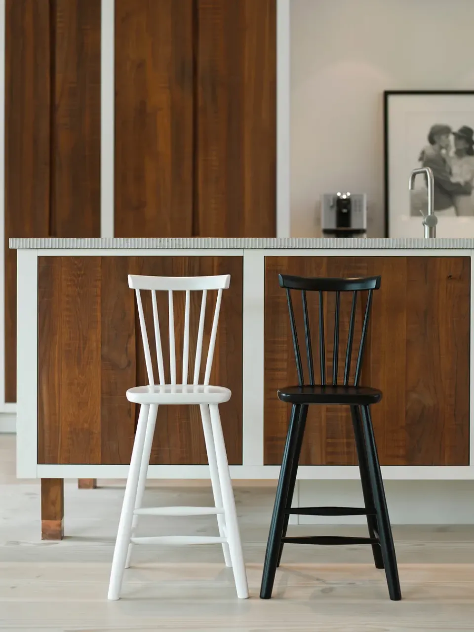 Stolab Children's Chairs|Children's Chairs*Lilla Åland children's chair beech 52 cm, Black