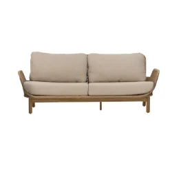 Brafab Garden Sofas & Garden Benches|Balcony Furniture*Lily sofa, Twist straw-plush wheat, 2.5-seater Beige