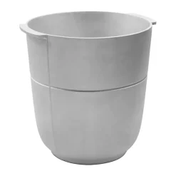 KORBO Garden Details & Accessories*Linea pot no 1 high, Aluminium Silver-coloured