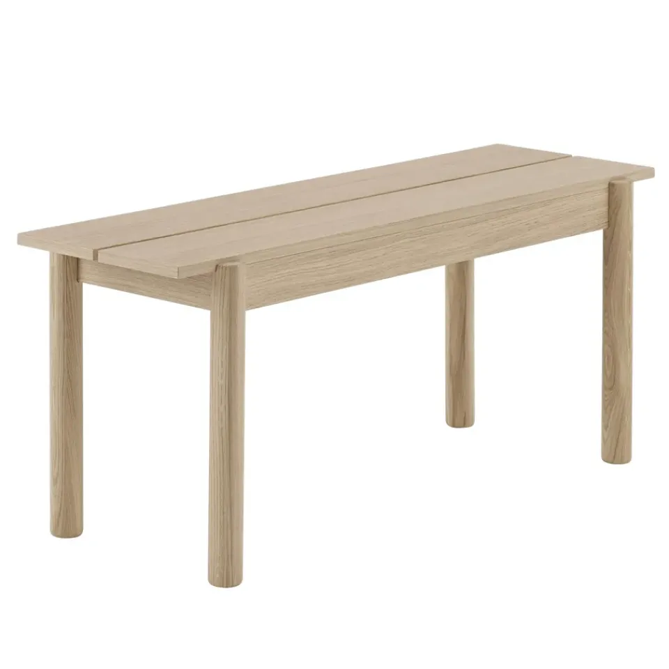 Muuto Benches*Linear bench, oak, 110 cm Beige