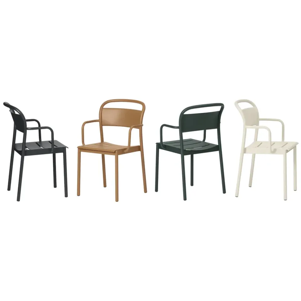 Muuto Seating*Linear steel armchair, Black