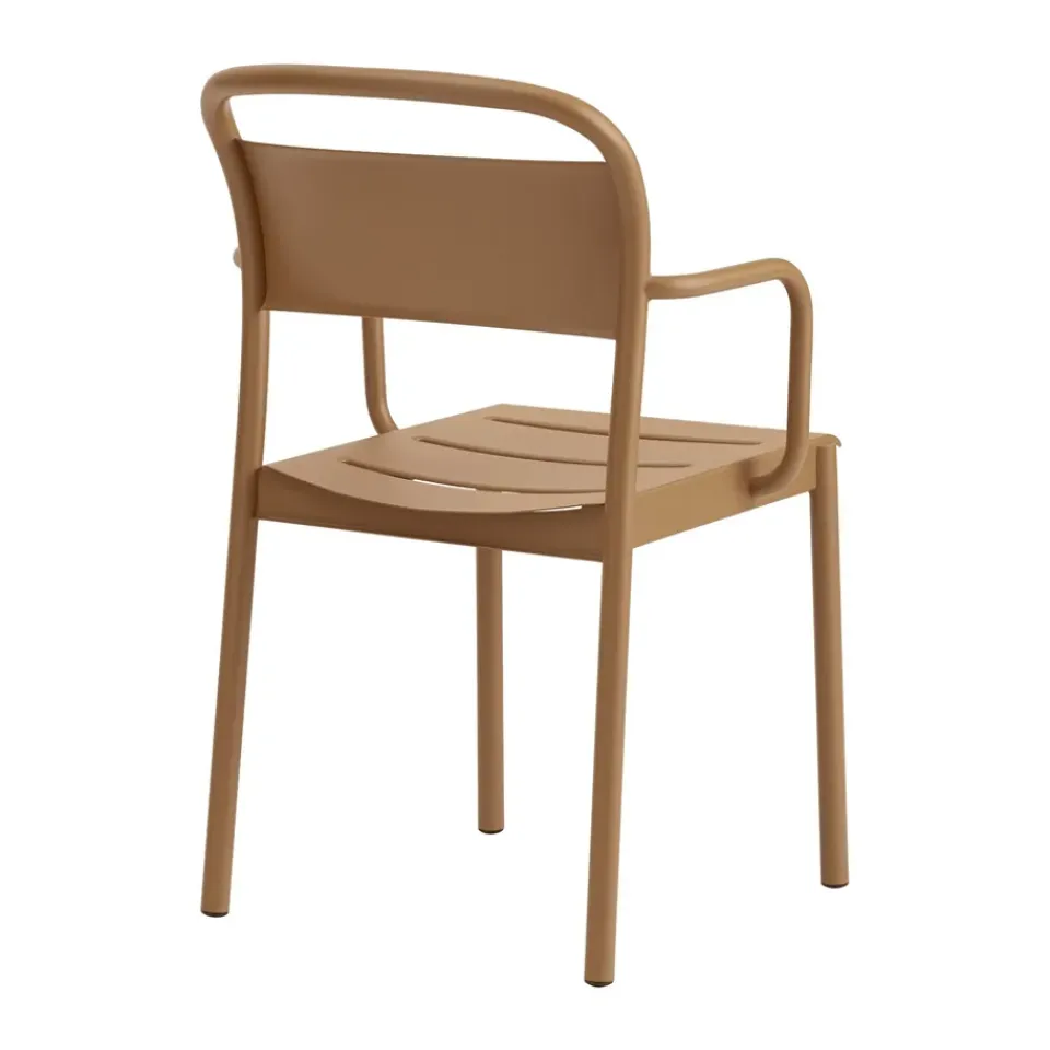 Muuto Seating*Linear steel armchair, Burnt Orange