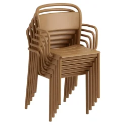 Muuto Seating*Linear steel armchair, Burnt Orange