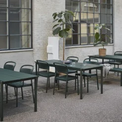 Muuto Seating*Linear steel armchair, Dark Green