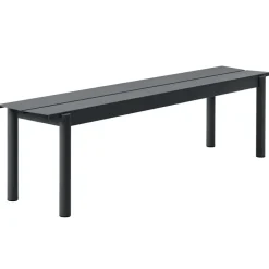 Muuto Garden Sofas & Garden Benches*Linear steel bench 170 cm, Black