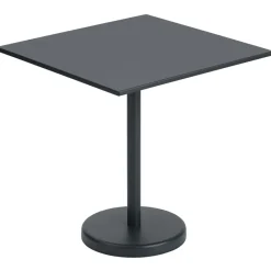 Muuto Table For Outdoor Use*Linear steel table 70x70 cm, Black