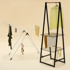 Brabantia Clothes Racks, Coat Stands & Hangers*Linn clothes stand small, Black