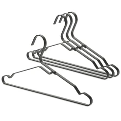 Brabantia Clothes Racks, Coat Stands & Hangers|Clothes Hooks & Hangers*Linn hanger 4-pack, Black