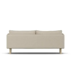 1898 Sofas*Linnevik sofa, Bern 0341-white-oiled oak, 3-seater Beige