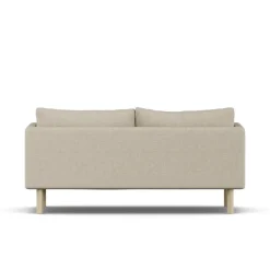 1898 Sofas*Linnevik sofa, Bern 0341-white-oiled oak, 2-seater Beige