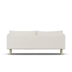 1898 Sofas*Linnevik sofa, Caleido 9600-white-oiled oak, 3-seater Beige