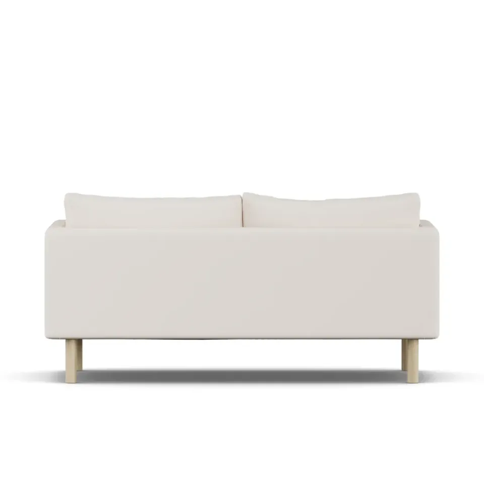 1898 Sofas*Linnevik sofa, Caleido 9600-white-oiled oak, 2-seater Beige