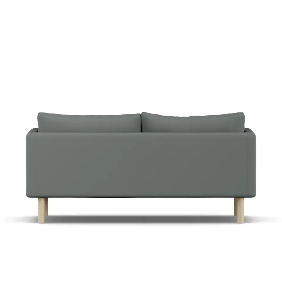 1898 Sofas*Linnevik sofa, Caleido 1240-white-oiled oak, 2-seater Grey
