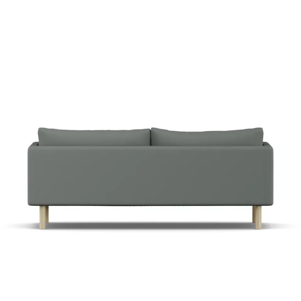 1898 Sofas*Linnevik sofa, Caleido 1240-white-oiled oak, 3-seater Grey