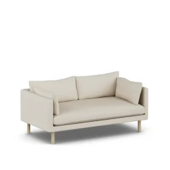 1898 Sofas*Linnevik sofa, Jump 1956-white-oiled oak, 2-seater Beige