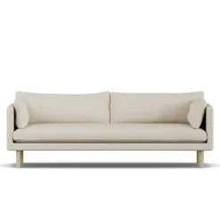 1898 Sofas*Linnevik sofa, Jump 1956-white-oiled oak, 4-seater Beige
