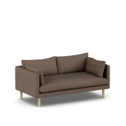 1898 Sofas*Linnevik sofa, Jump 1955 1955-white-oiled oak, 2-seater Brown