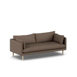 1898 Sofas*Linnevik sofa, Jump 1955 1955-white-oiled oak, 3-seater Brown