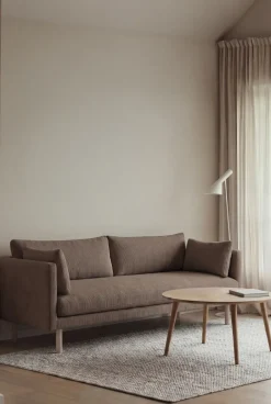 1898 Sofas*Linnevik sofa, Jump 1955 1955-white-oiled oak, 3-seater Brown