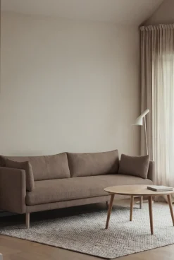 1898 Sofas*Linnevik sofa, Jump 1955 1955-white-oiled oak, 4-seater Brown
