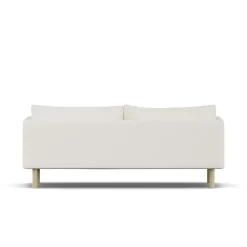 1898 Sofas*Linnevik sofa, Jump Off 1954--oiled oak, 3-seater White
