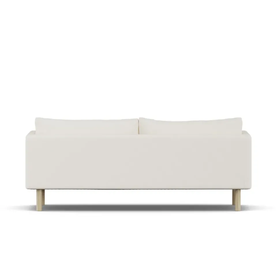 1898 Sofas*Linnevik sofa, Jump Off 1954--oiled oak, 3-seater White