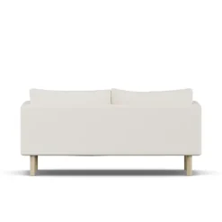 1898 Sofas*Linnevik sofa, Jump Off 1954--oiled oak, 2-seater White