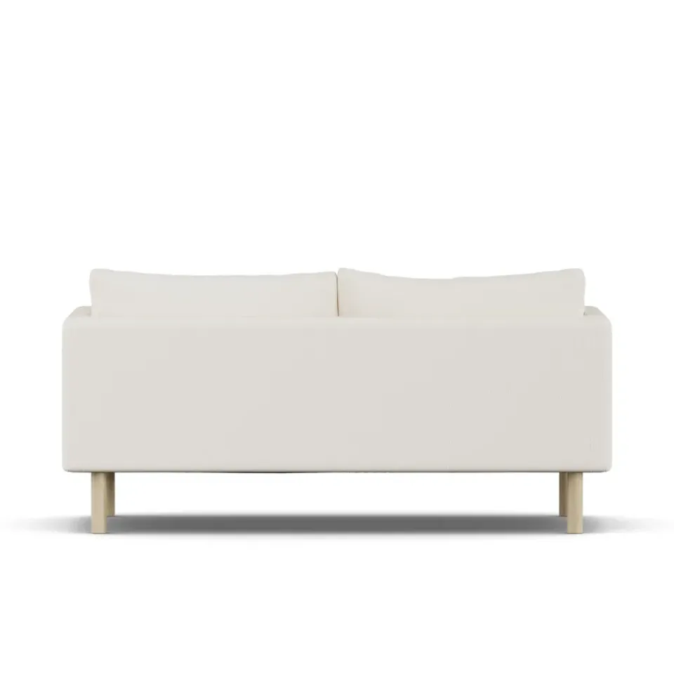 1898 Sofas*Linnevik sofa, Jump Off 1954--oiled oak, 2-seater White