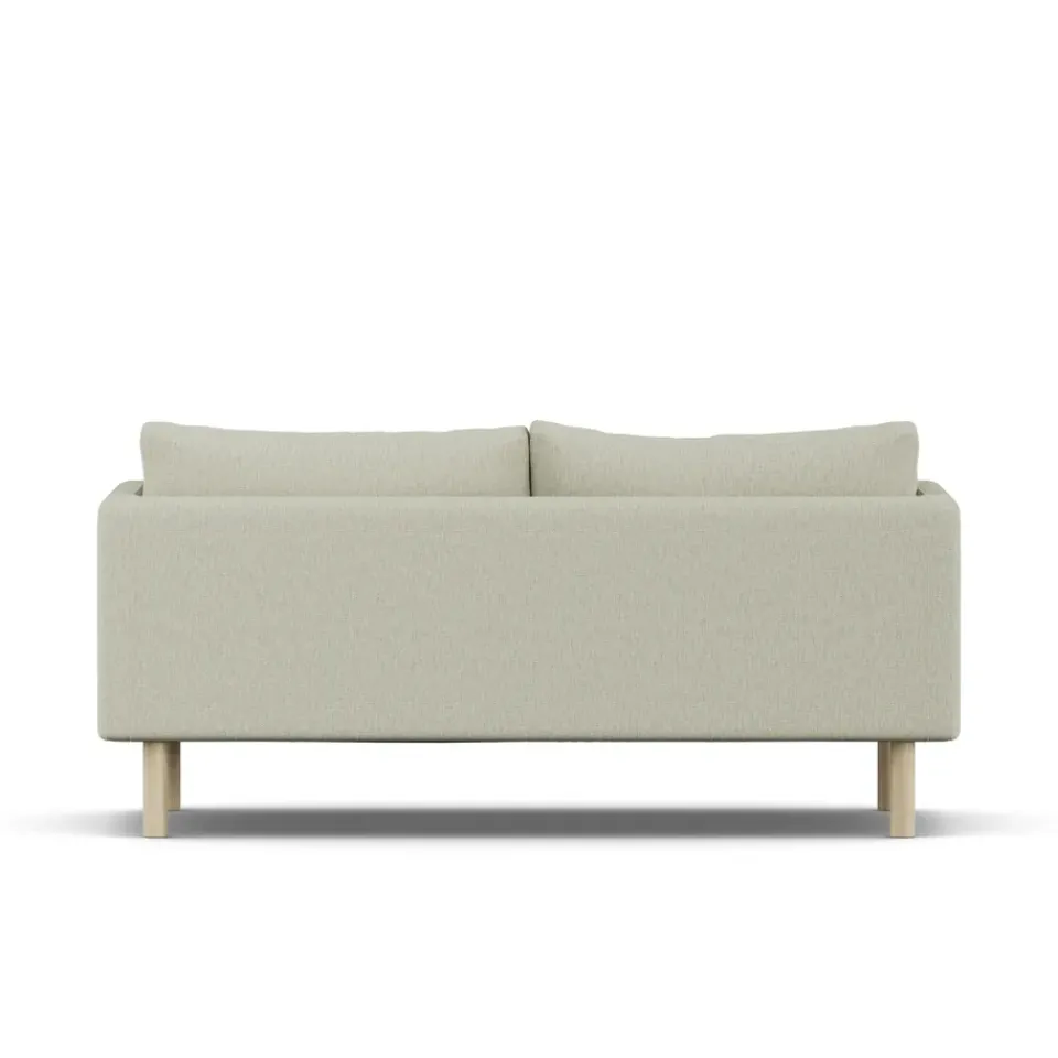 1898 Sofas*Linnevik sofa, Luiza 3981-white-oiled oak, 2-seater Beige
