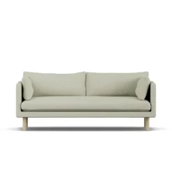 1898 Sofas*Linnevik sofa, Luiza 3981-white-oiled oak, 3-seater Beige