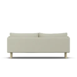 1898 Sofas*Linnevik sofa, Luiza 3981-white-oiled oak, 3-seater Beige
