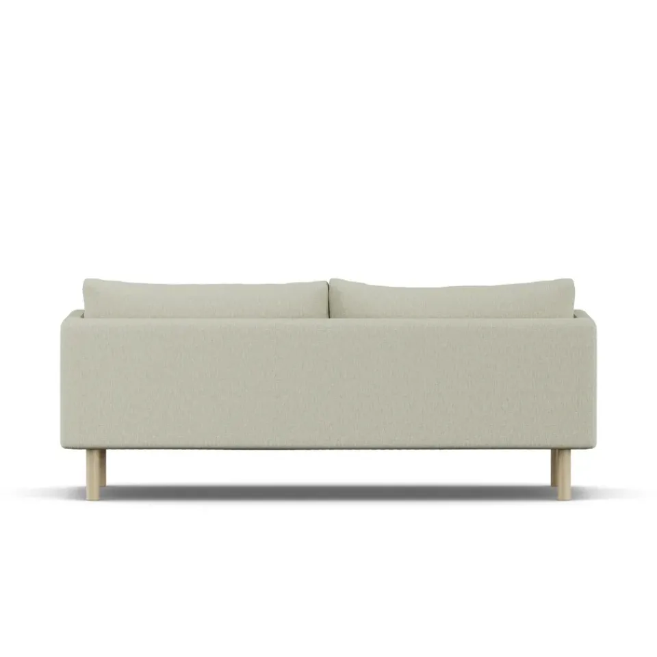 1898 Sofas*Linnevik sofa, Luiza 3981-white-oiled oak, 3-seater Beige