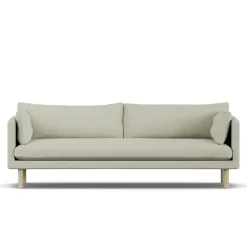 1898 Sofas*Linnevik sofa, Luiza 3981-white-oiled oak, 4-seater Beige