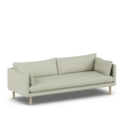 1898 Sofas*Linnevik sofa, Luiza 3981-white-oiled oak, 4-seater Beige