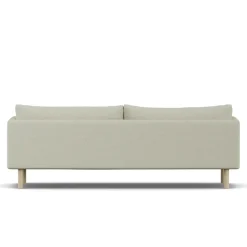 1898 Sofas*Linnevik sofa, Luiza 3981-white-oiled oak, 4-seater Beige