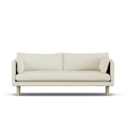 1898 Sofas*Linnevik sofa, Oslo Nature 1540-white-oiled oak, 3-seater Beige