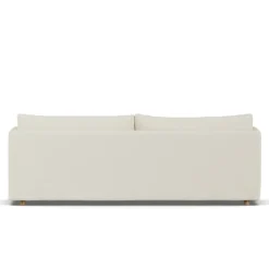 1898 Sofas*Linnevik sofa, Oslo Nature 1540-white-oiled oak, 4-seater, with skirt Beige