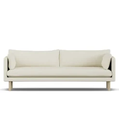 1898 Sofas*Linnevik sofa, Oslo Nature 1540-white-oiled oak, 4-seater Beige