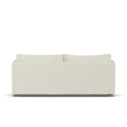 1898 Sofas*Linnevik sofa, Oslo Nature 1540-white-oiled oak, 3-seater, with skirt Beige